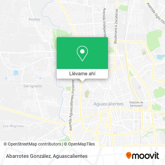 Mapa de Abarrotes González