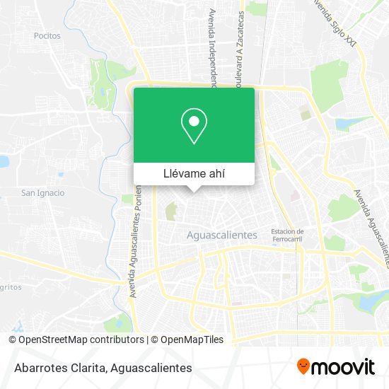 Mapa de Abarrotes Clarita