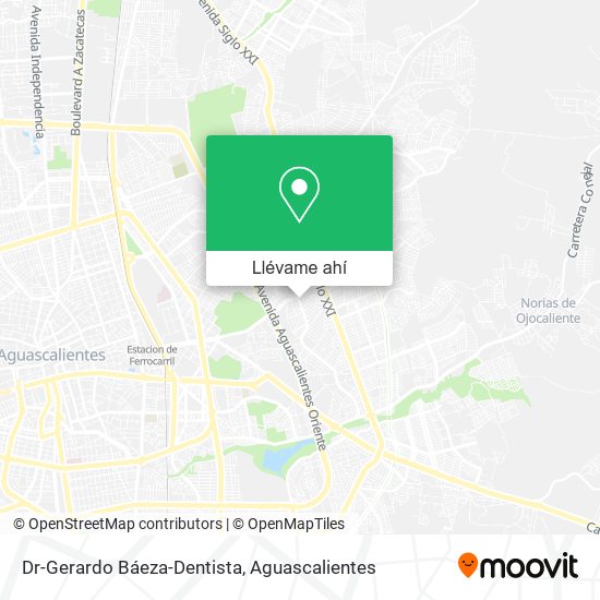 Mapa de Dr-Gerardo Báeza-Dentista