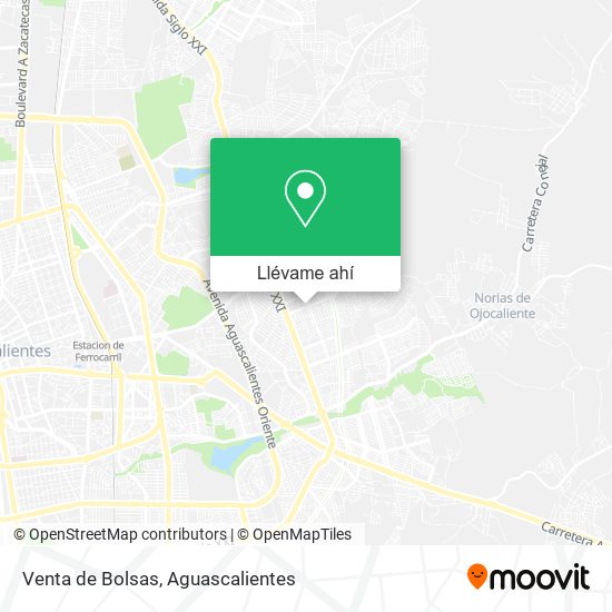 Mapa de Venta de Bolsas