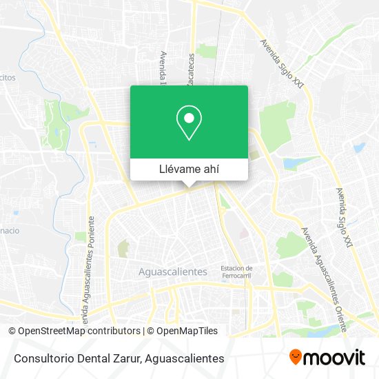 Mapa de Consultorio Dental Zarur