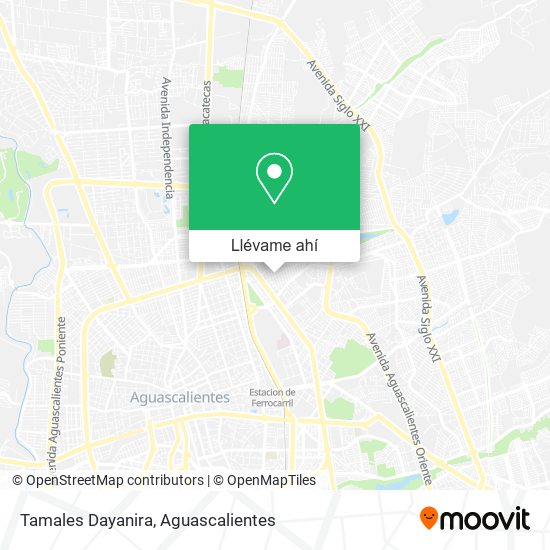 Mapa de Tamales Dayanira