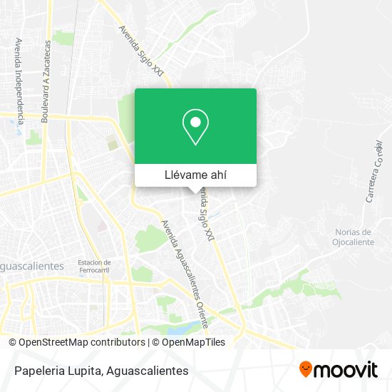 Mapa de Papeleria Lupita