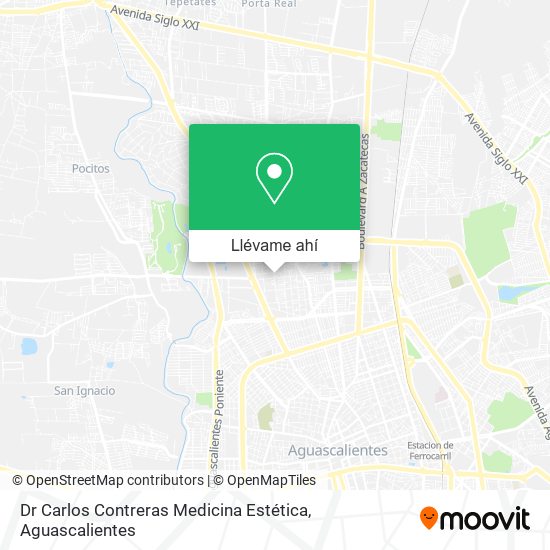 Mapa de Dr Carlos Contreras Medicina Estética