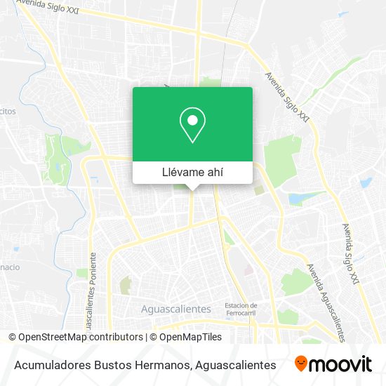 Mapa de Acumuladores Bustos Hermanos