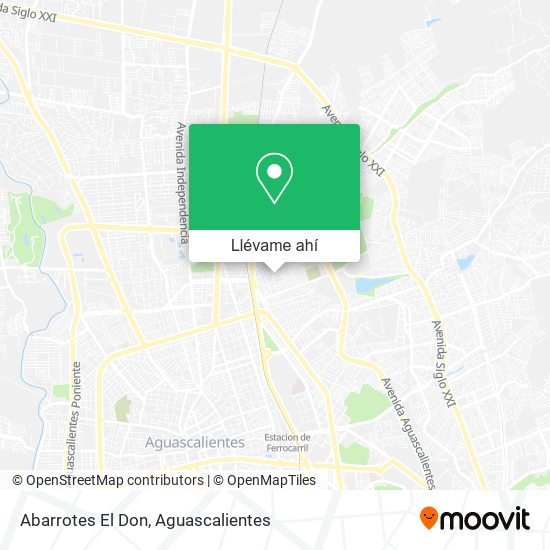 Mapa de Abarrotes El Don