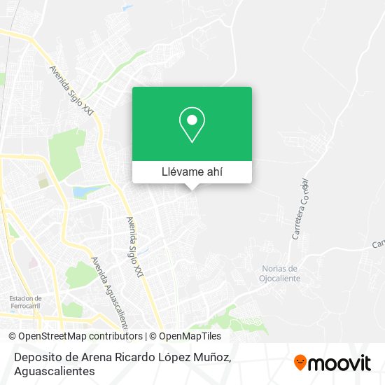 Mapa de Deposito de Arena Ricardo López Muñoz