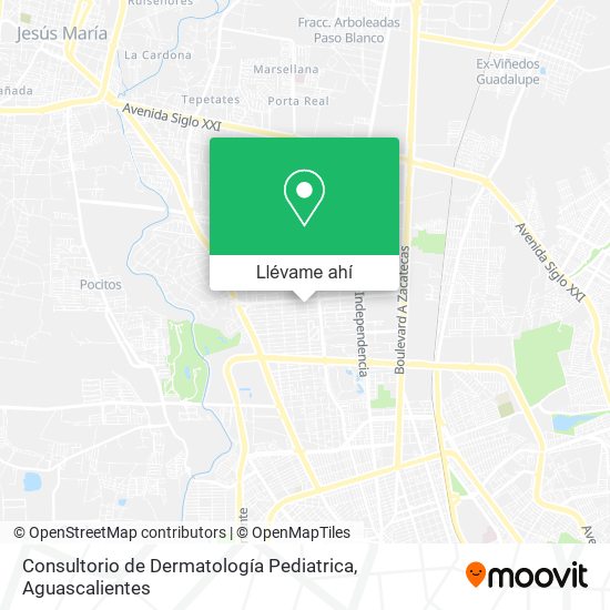 Mapa de Consultorio de Dermatología Pediatrica