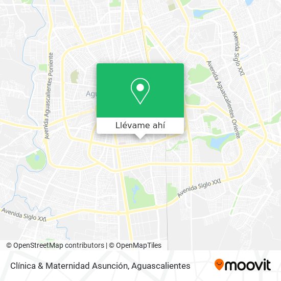 Mapa de Clínica & Maternidad Asunción