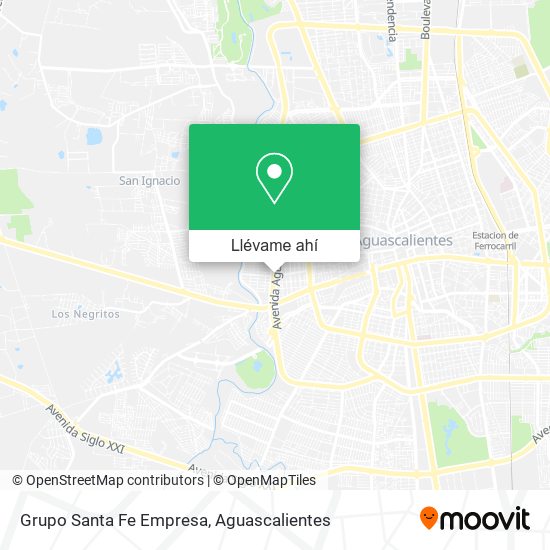 Mapa de Grupo Santa Fe Empresa