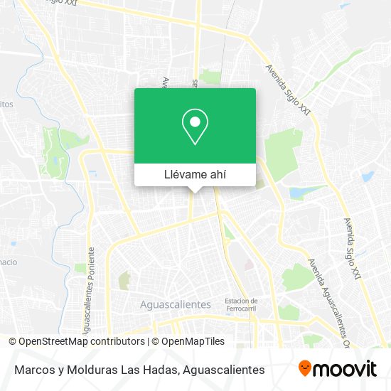 Mapa de Marcos y Molduras Las Hadas