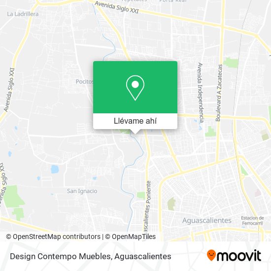 Mapa de Design Contempo Muebles