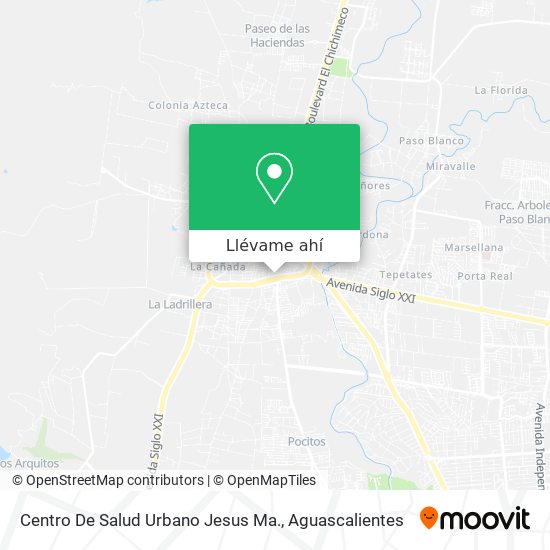 Mapa de Centro De Salud Urbano Jesus Ma.