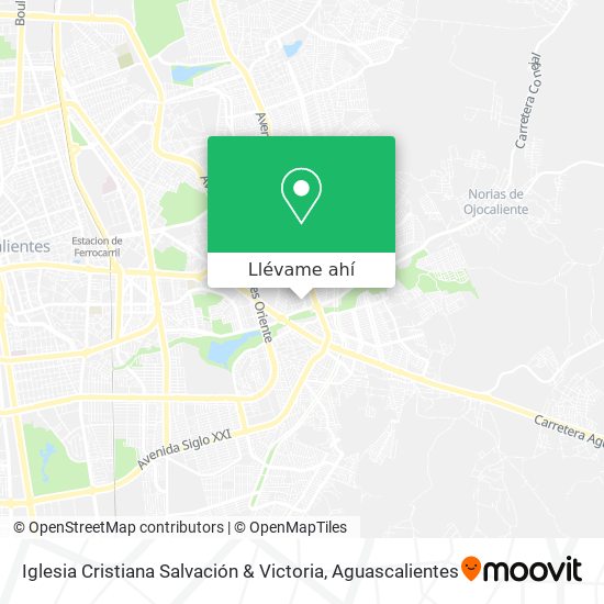 Cómo llegar a Iglesia Cristiana Salvación & Victoria en Aguascalientes en  Autobús?