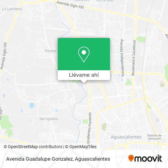 Mapa de Avenida Guadalupe Gonzalez
