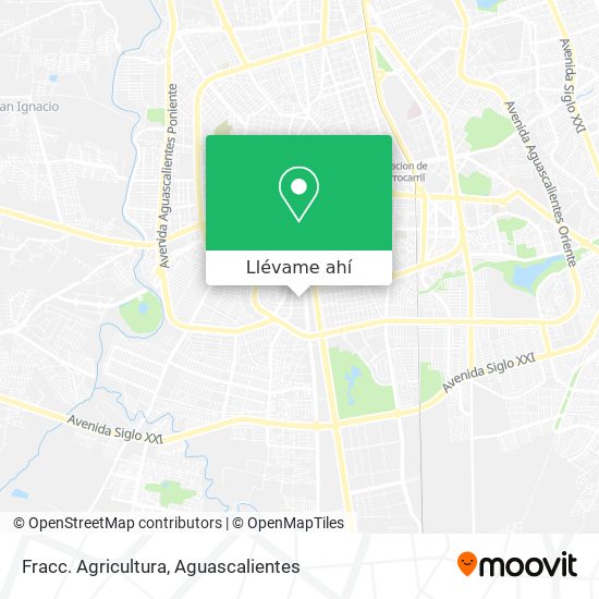 Mapa de Fracc. Agricultura