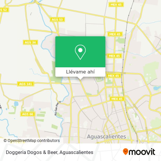 Mapa de Doggeria Dogos & Beer