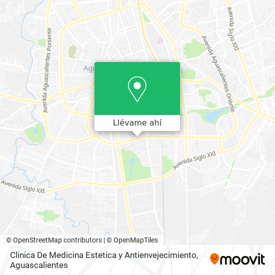 Mapa de Clinica De Medicina Estetica y Antienvejecimiento