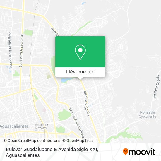 Mapa de Bulevar Guadalupano & Avenida Siglo XXI