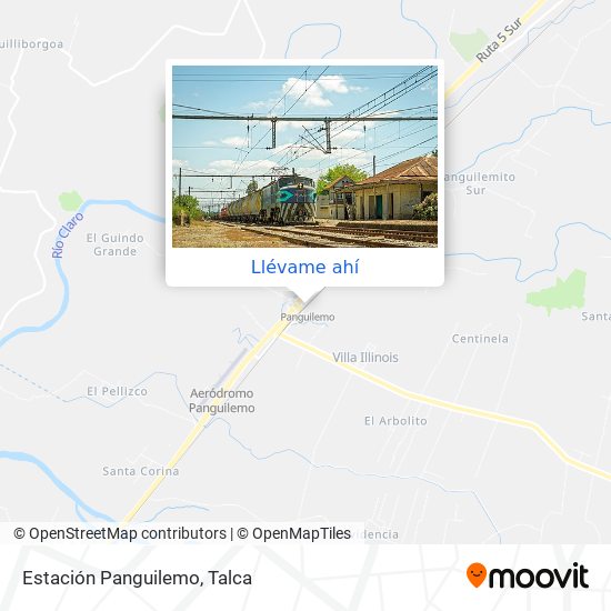 Mapa de Estación Panguilemo