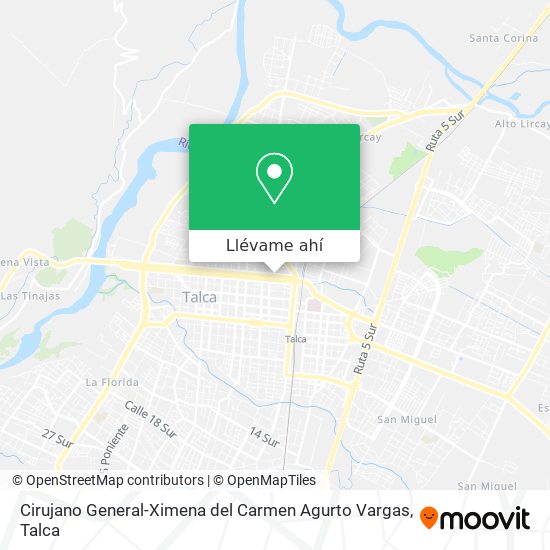 Mapa de Cirujano General-Ximena del Carmen Agurto Vargas