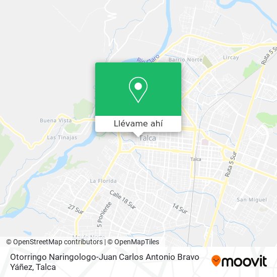 Mapa de Otorringo Naringologo-Juan Carlos Antonio Bravo Yáñez