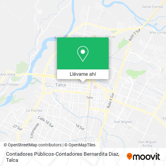 Mapa de Contadores Públicos-Contadores Bernardita Diaz