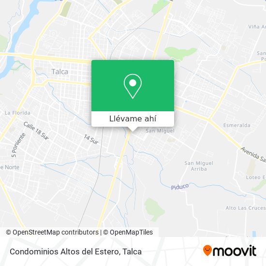 Mapa de Condominios Altos del Estero