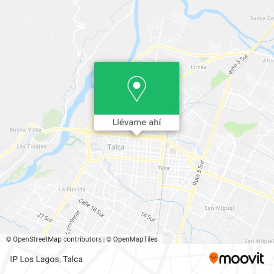 Mapa de IP Los Lagos