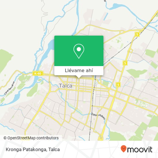 Mapa de Kronga Patakonga