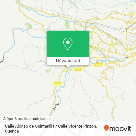 Mapa de Calle Alonso de Quintanilla / Calle Vicente Pinzon