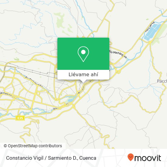 Mapa de Constancio Vigil / Sarmiento D.