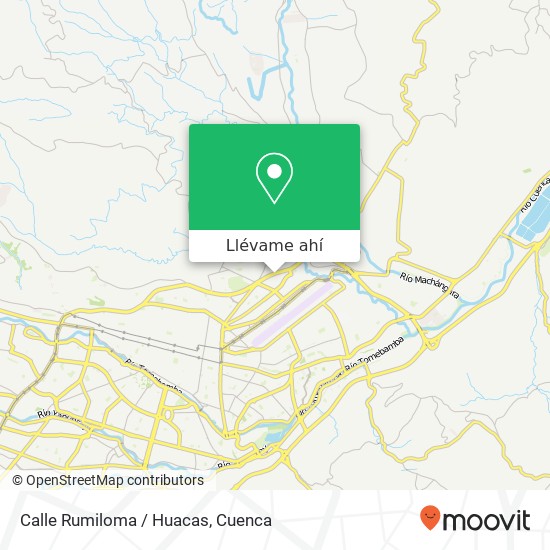 Mapa de Calle Rumiloma / Huacas
