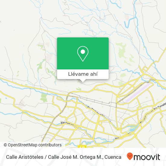 Mapa de Calle Aristóteles / Calle José M. Ortega M.
