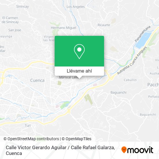 Mapa de Calle Victor Gerardo Aguilar / Calle Rafael Galarza