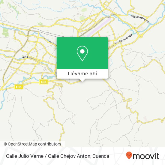Mapa de Calle Julio Verne / Calle Chejov Anton