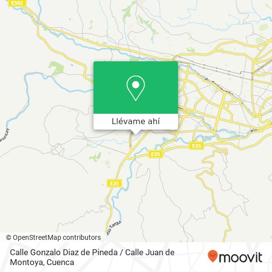Mapa de Calle Gonzalo Diaz de Pineda / Calle Juan de Montoya