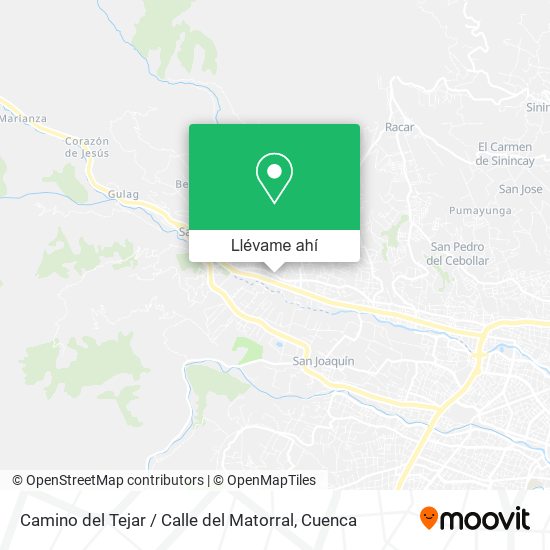 Mapa de Camino del Tejar / Calle del Matorral