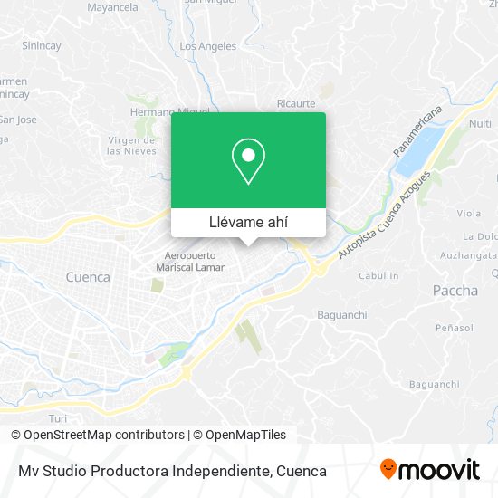 Mapa de Mv Studio Productora Independiente