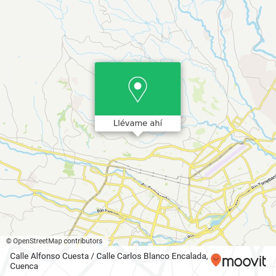 Mapa de Calle Alfonso Cuesta / Calle Carlos Blanco Encalada
