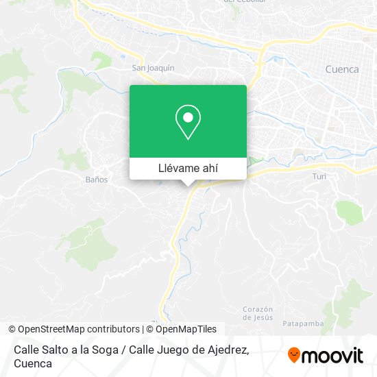 Mapa de Calle Salto a la Soga / Calle Juego de Ajedrez