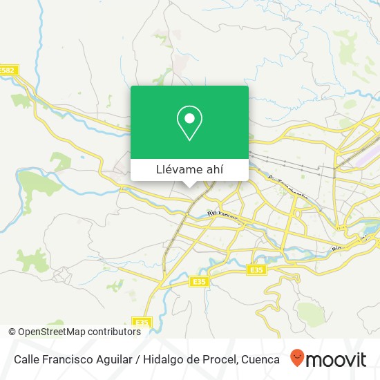 Mapa de Calle Francisco Aguilar / Hidalgo de Procel
