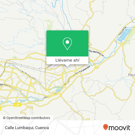 Mapa de Calle Lumbaqui