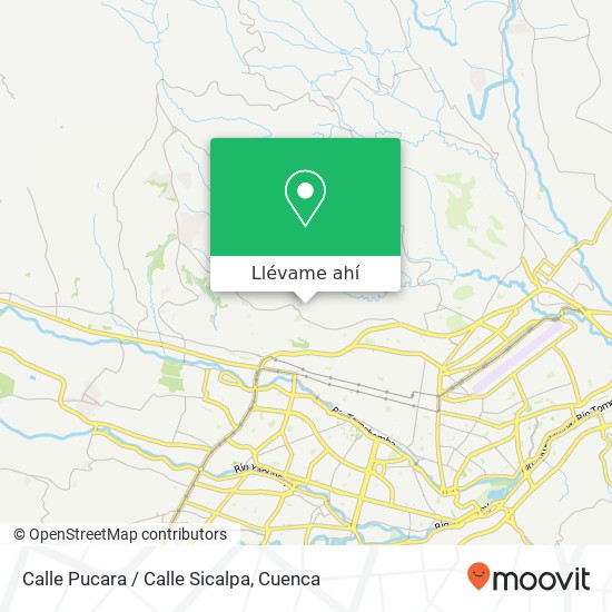 Mapa de Calle Pucara / Calle Sicalpa