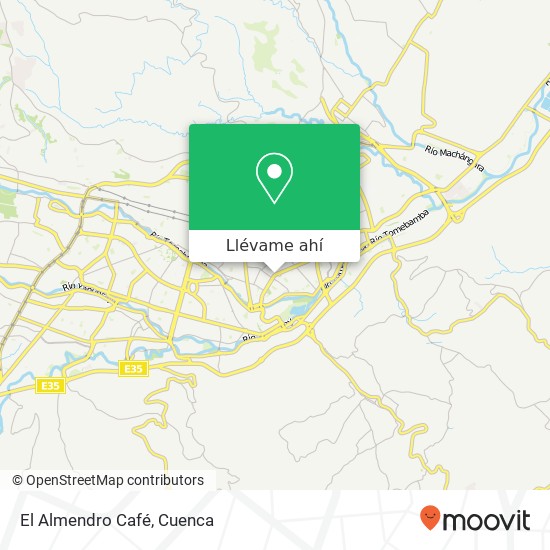 Mapa de El Almendro Café