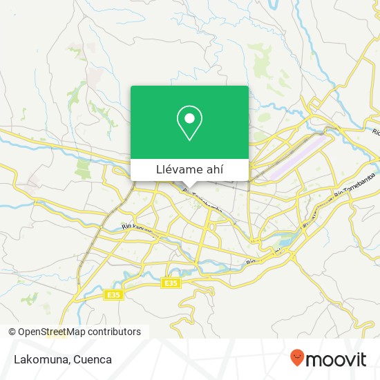 Mapa de Lakomuna