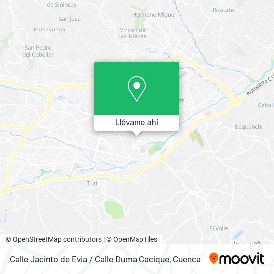 Mapa de Calle Jacinto de Evia / Calle Duma Cacique