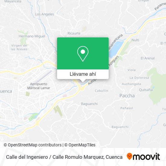 Mapa de Calle del Ingeniero / Calle Romulo Marquez