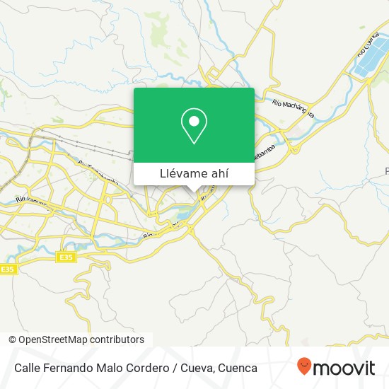 Mapa de Calle Fernando Malo Cordero / Cueva