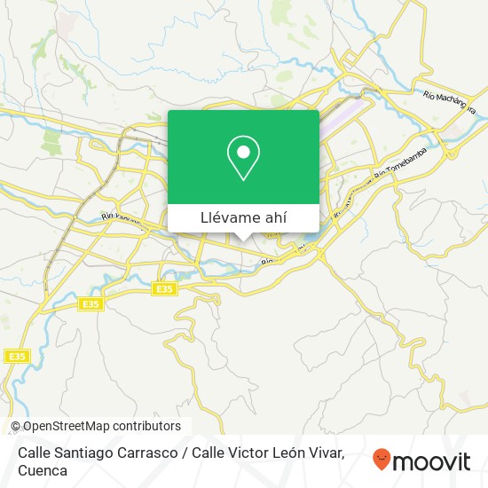Mapa de Calle Santiago Carrasco / Calle Victor León Vivar